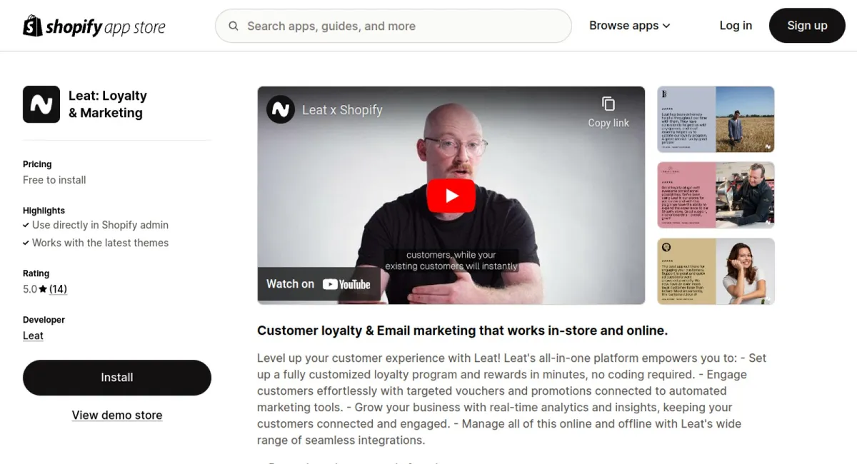 Leat: Loyalty &amp; Marketing cover