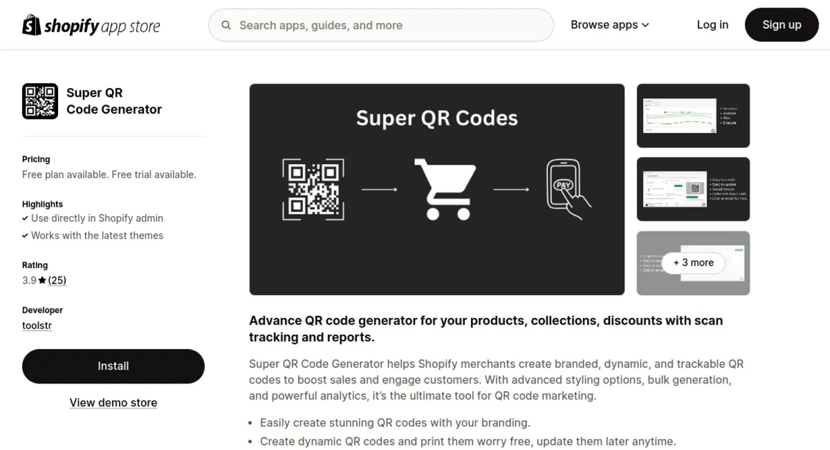 Super QR Code Generator cover