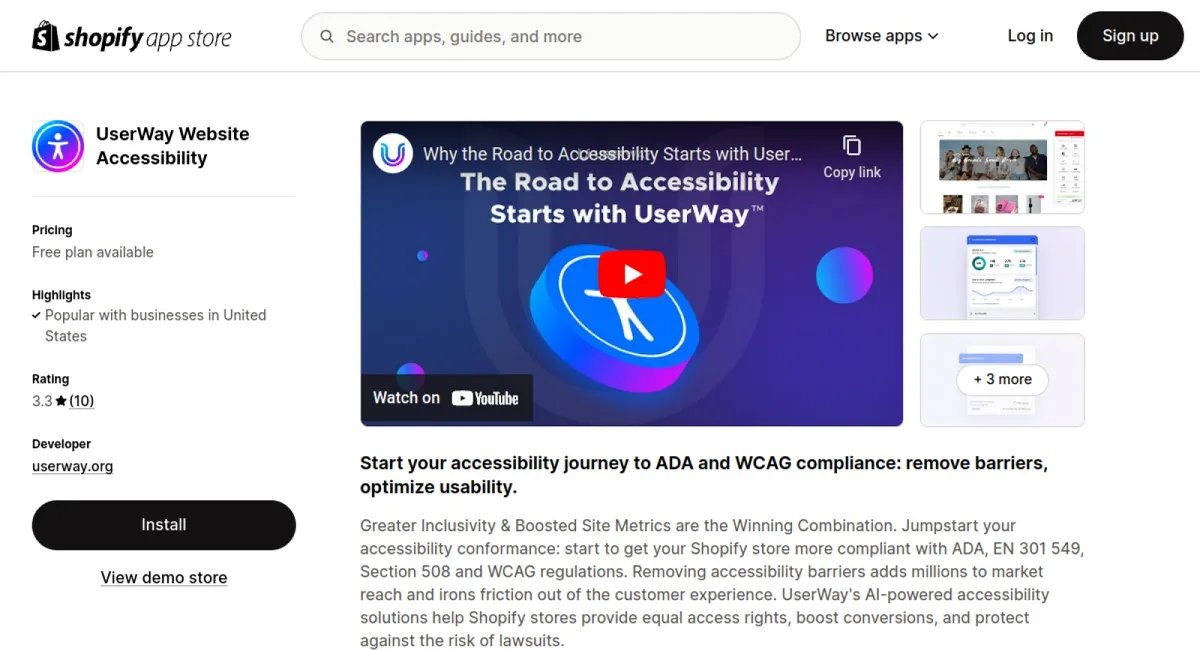 UserWay Website Accessibility cover