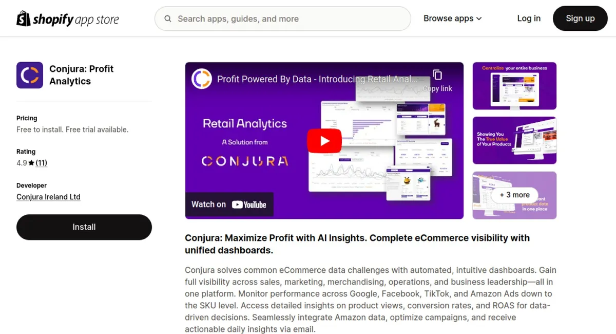 Conjura: Product Analytics cover