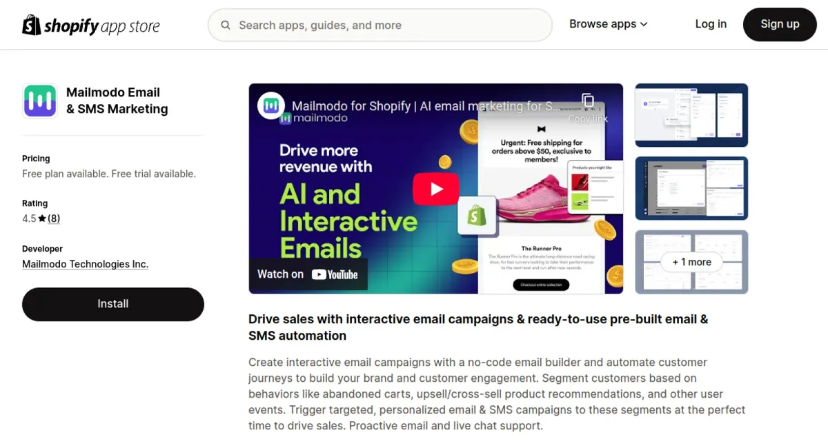 Mailmodo: AI Email Marketing cover
