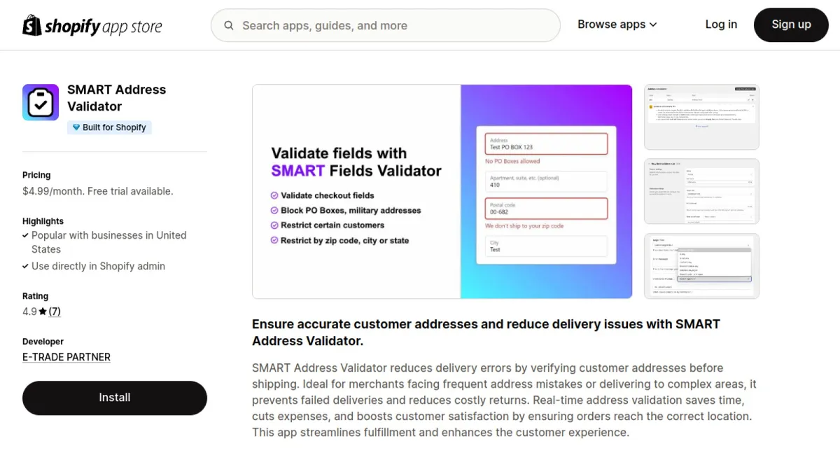 SMART Address Validator cover