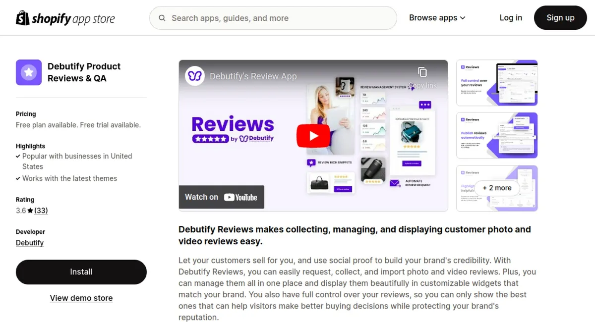 Debutify Product Reviews &amp; QA cover