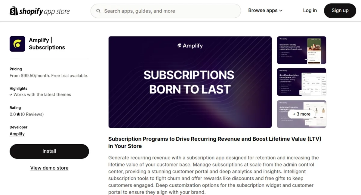 Amplify | Subscriptions cover