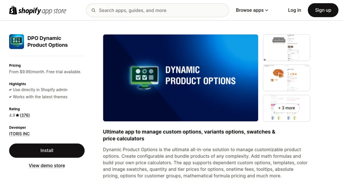 Dynamic Product Options cover