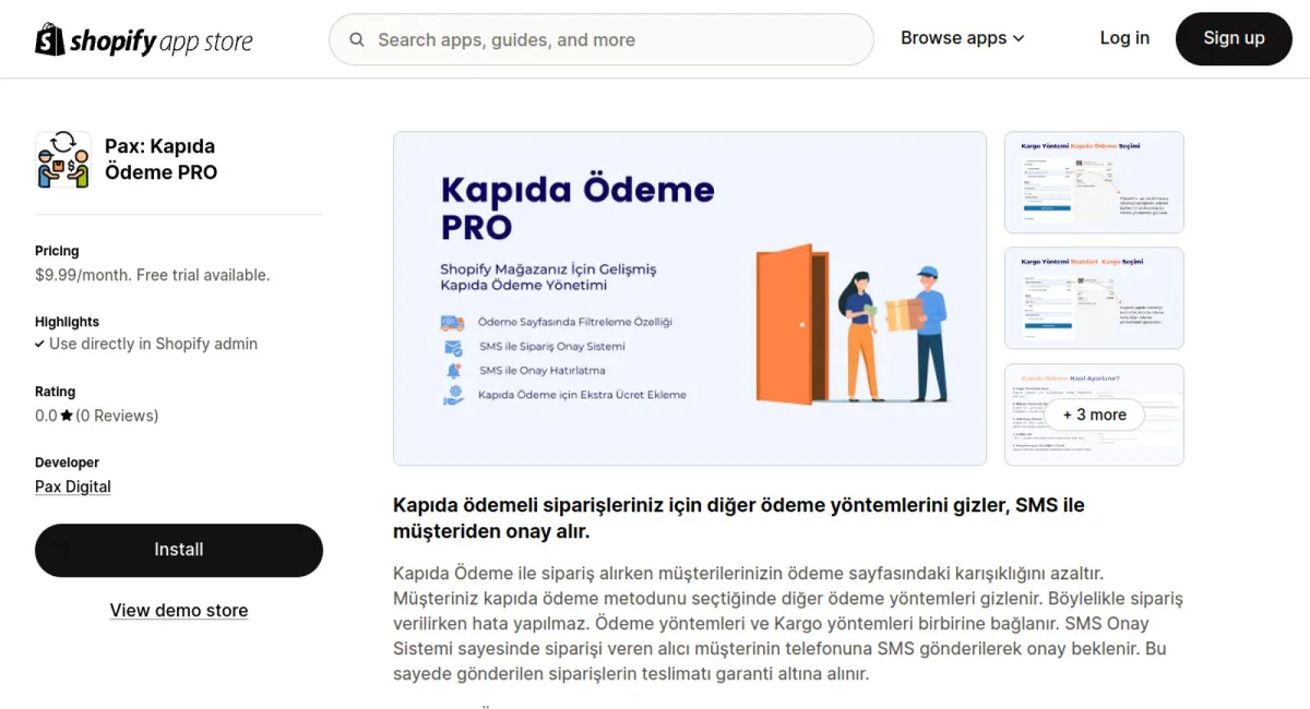 Pax: Kapıda Ödeme PRO cover