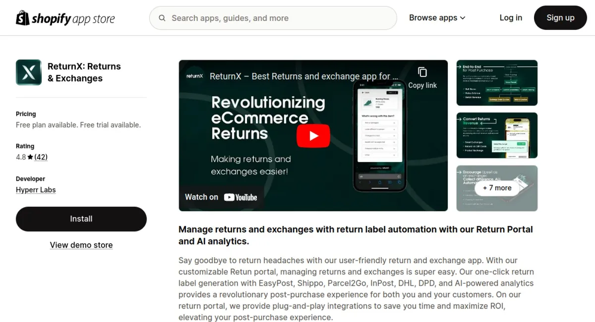 ReturnX: Returns &amp; Exchanges cover