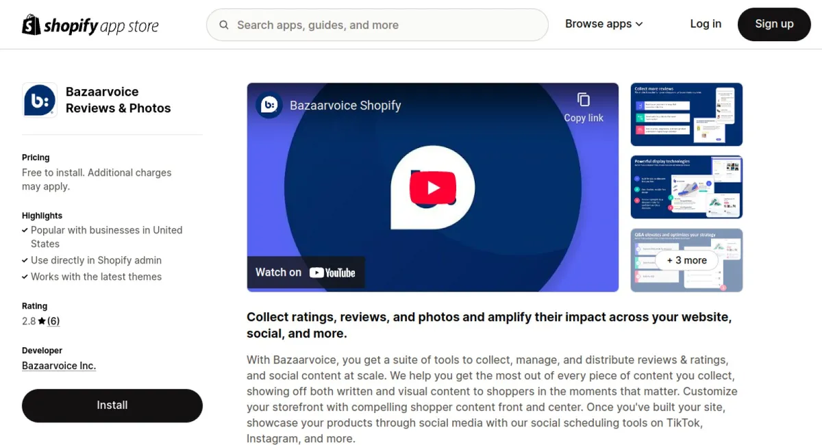 Bazaarvoice Reviews &amp; Photos cover