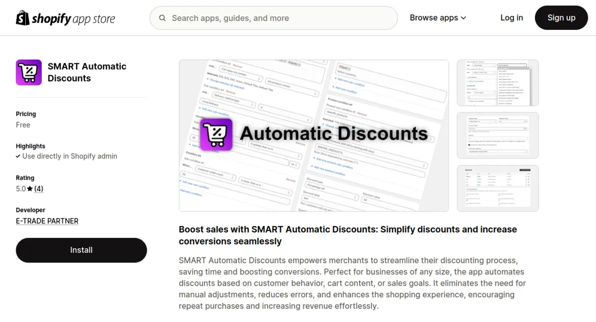 SMART Automatic Discounts cover