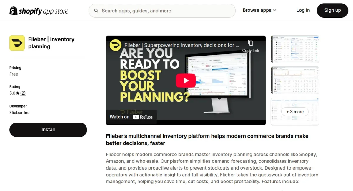 Flieber | Inventory planning cover
