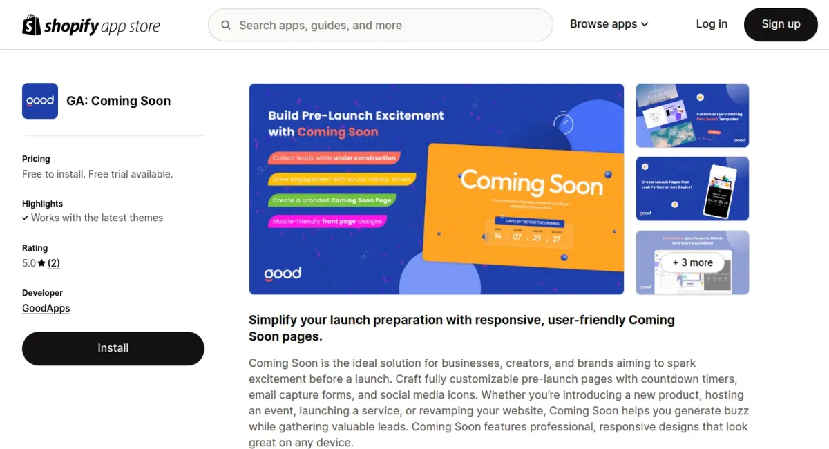 GA: Coming Soon + AI cover