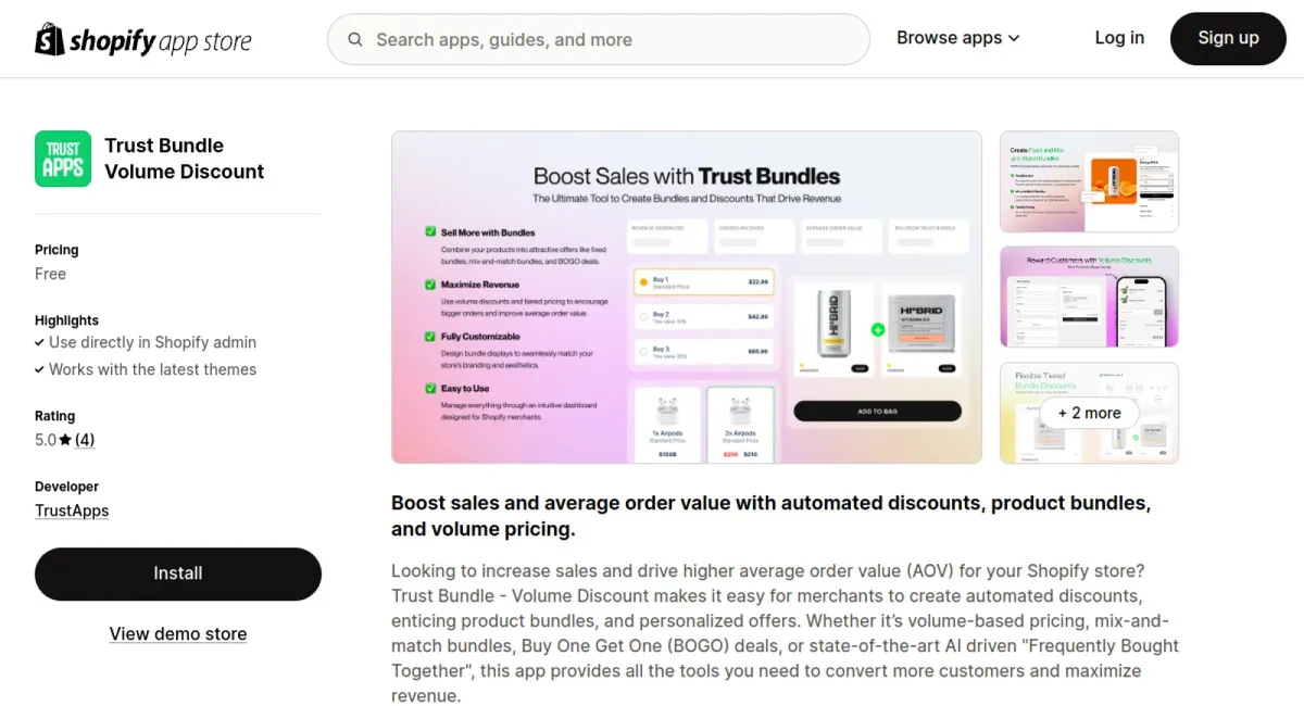 Product Bundles by Appfox cover