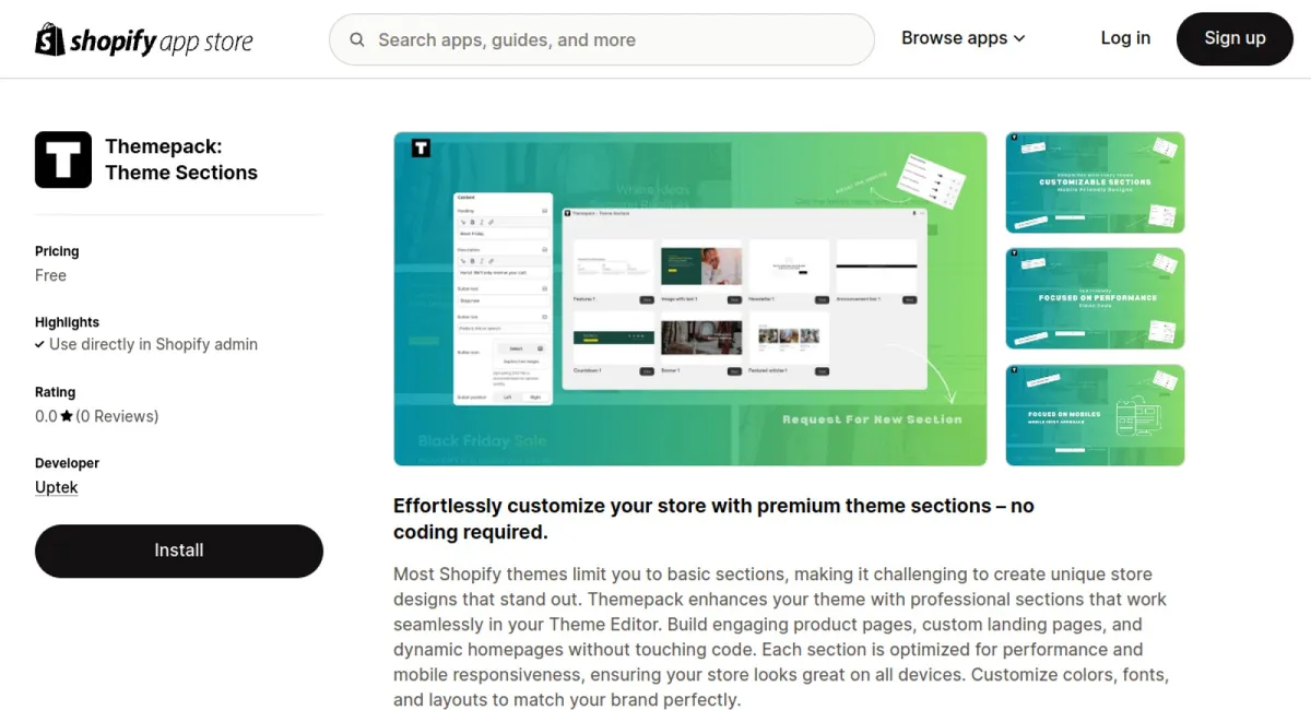 Themepack: Theme Sections cover