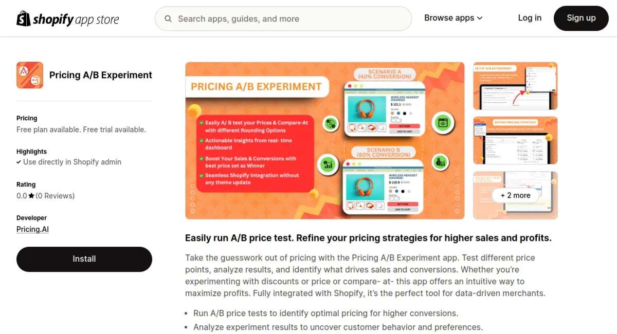 Pricing A/B Experiment cover