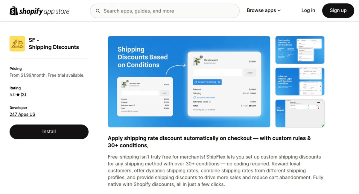SF ‑ Shipping Discounts cover