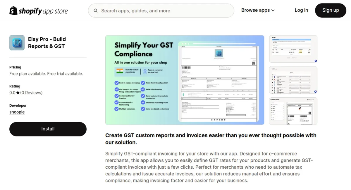 GST Reports &amp; Invoices cover