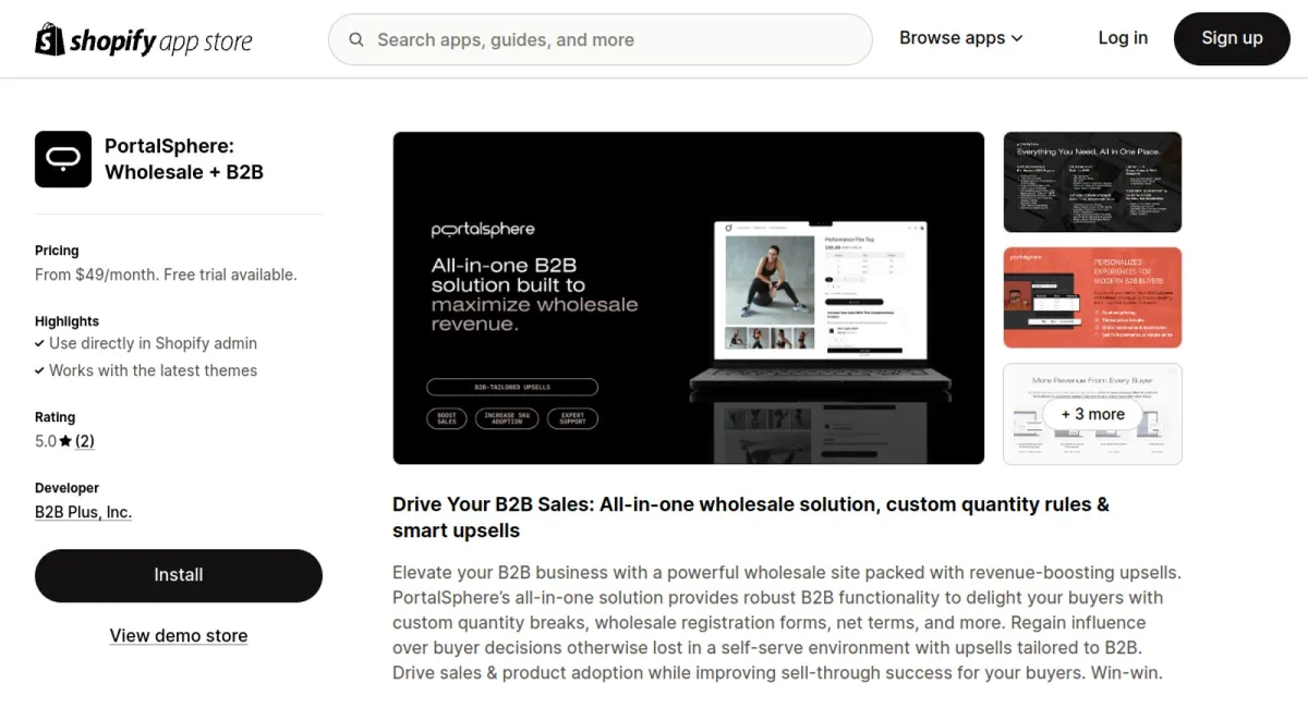 PortalSphere: Wholesale + B2B cover