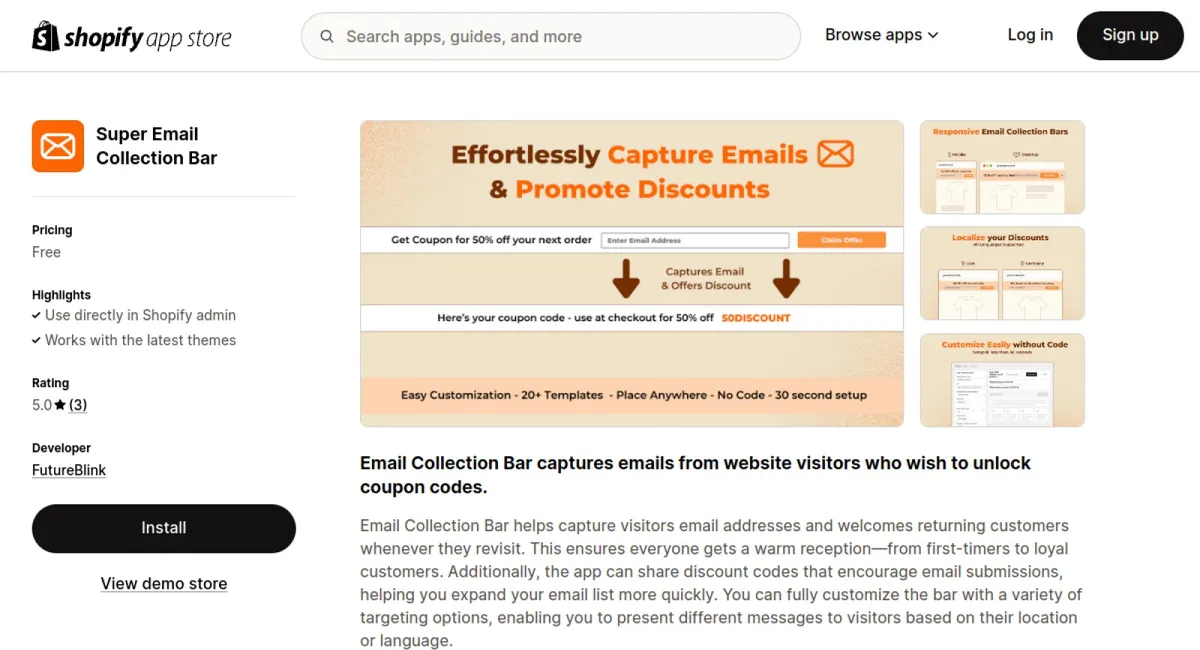 Super Pop Ups &amp; Email Popups cover