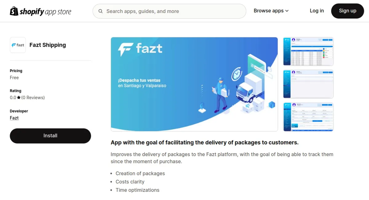 Fazt Shipping cover