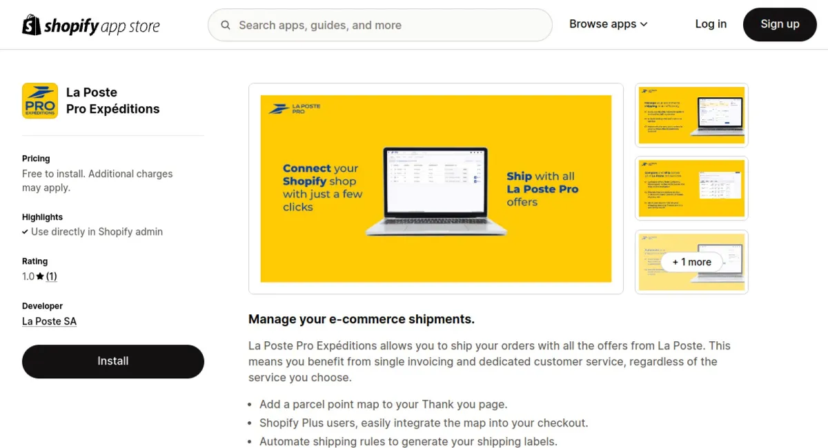 La Poste Pro Expéditions cover