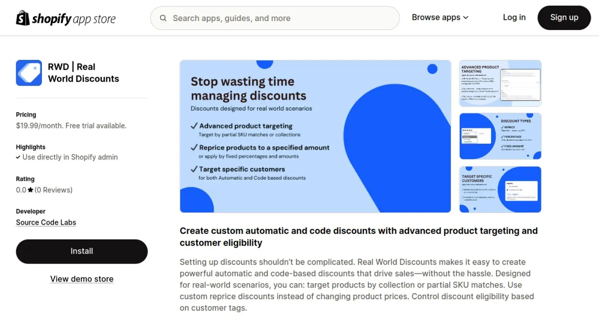 RWD | Real World Discounts cover