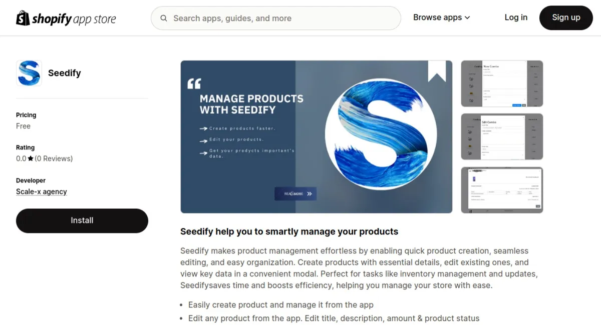Seedify cover