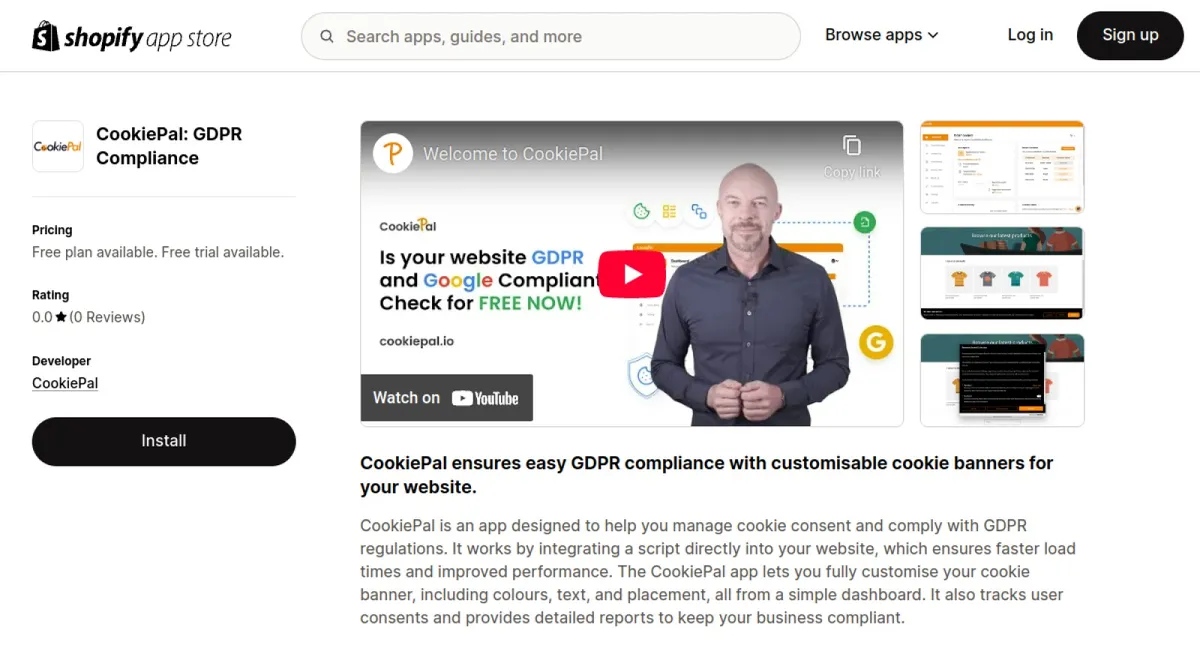 CookiePal: GDPR Compliance cover