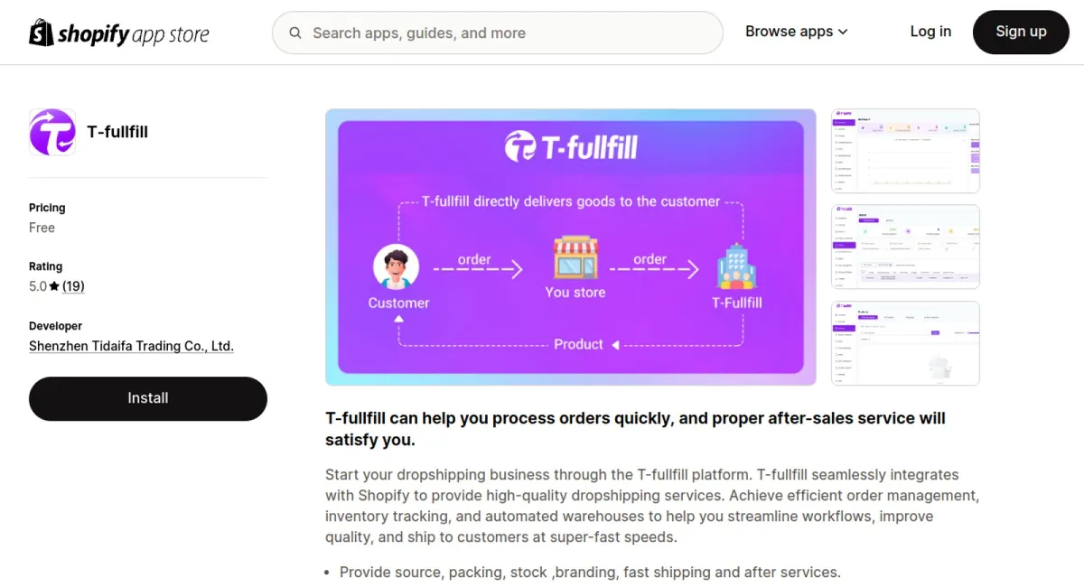 T‑fullfill cover
