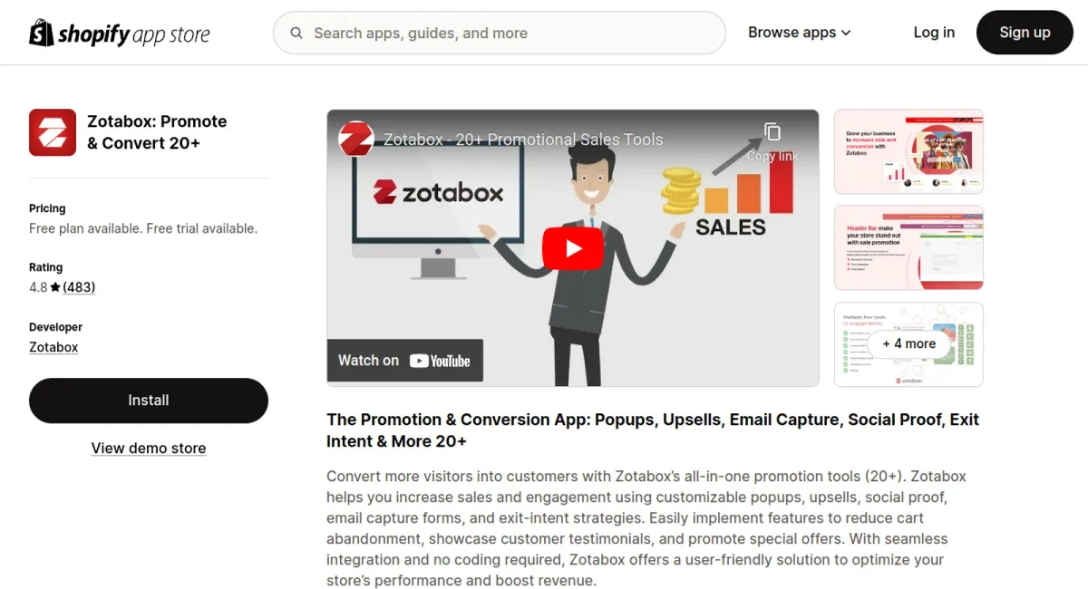 Zotabox: Promote &amp; Convert 20+ cover