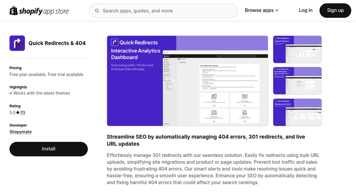 Swift Redirects cover