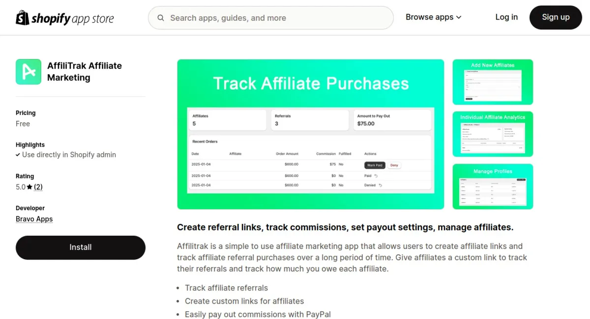 Affilitrak Affiliate Marketing cover
