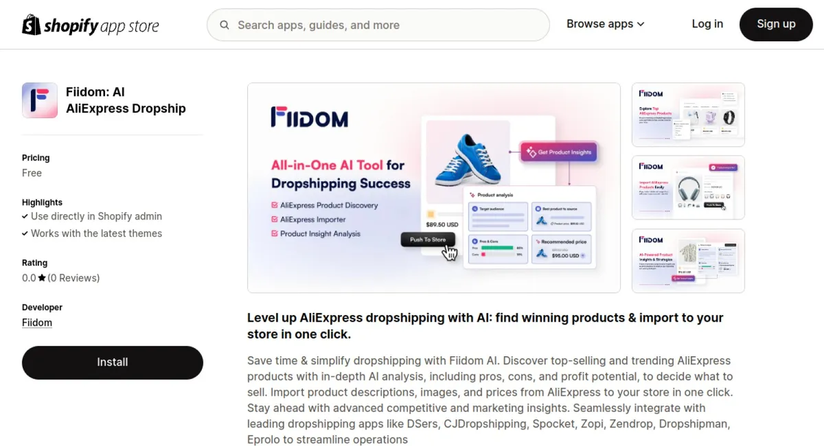 FD: AI AliExpress Dropshipping cover