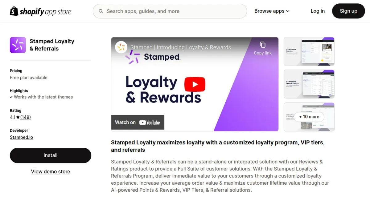 Stamped Loyalty &amp; Referrals cover