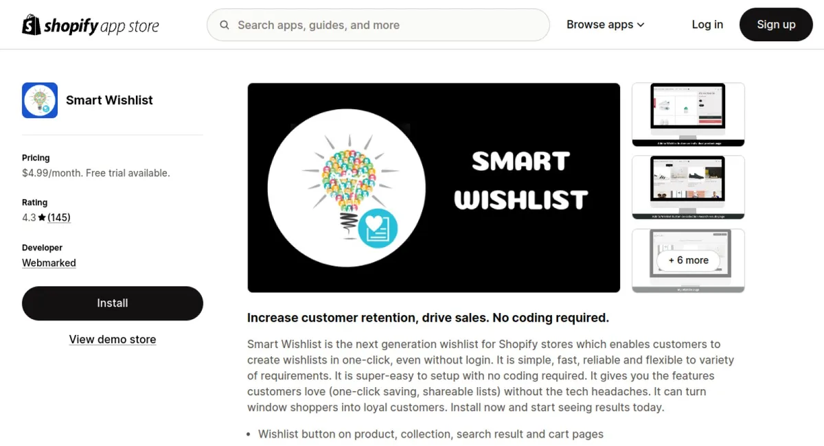 Smart Wishlist cover