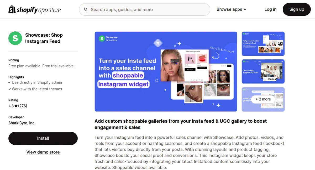 Showcase: Shop Instagram Feed cover