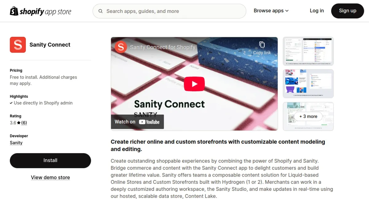 Sanity Connect cover