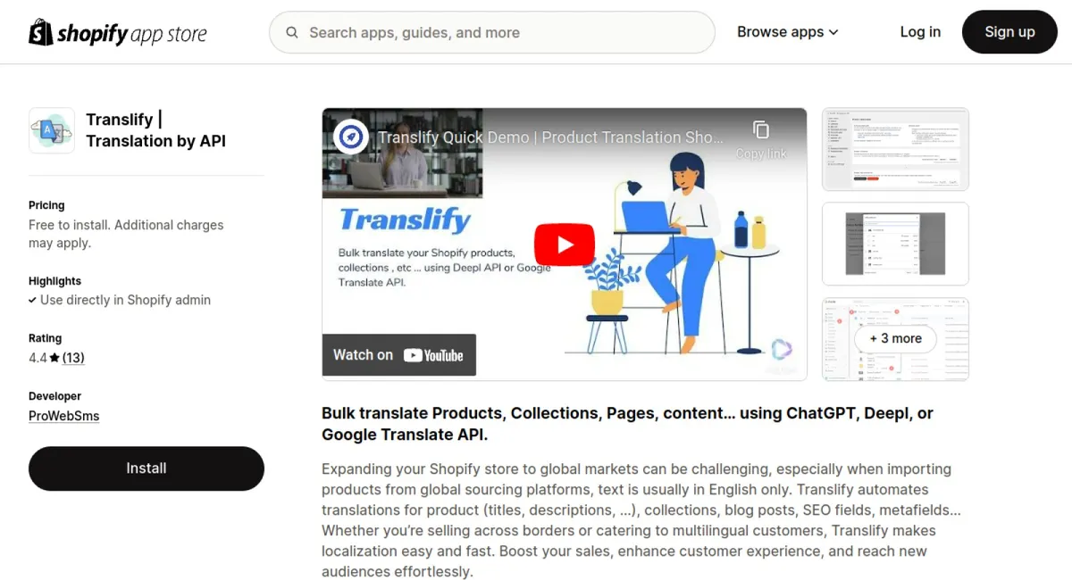 Translify | Translation by API cover