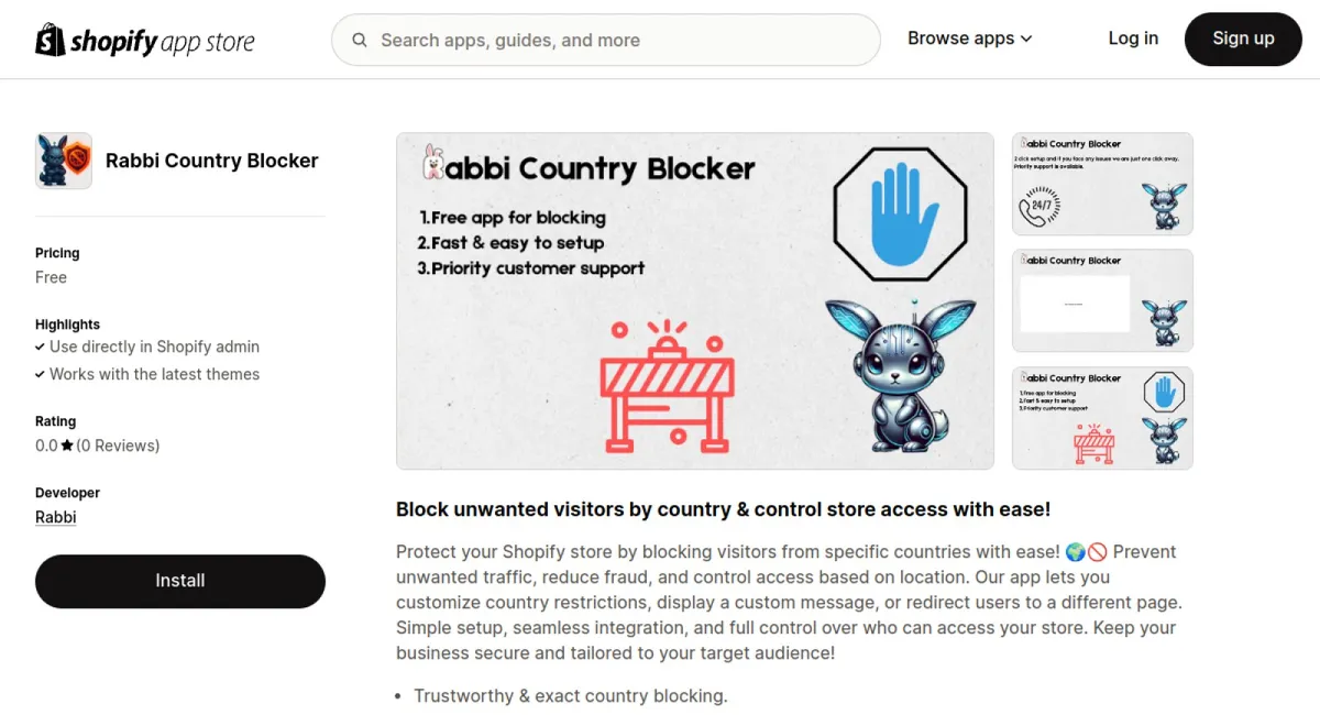Rabbi Country Blocker cover