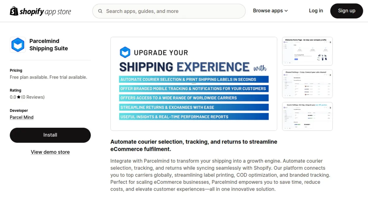 Parcelmind Shipping Suite cover