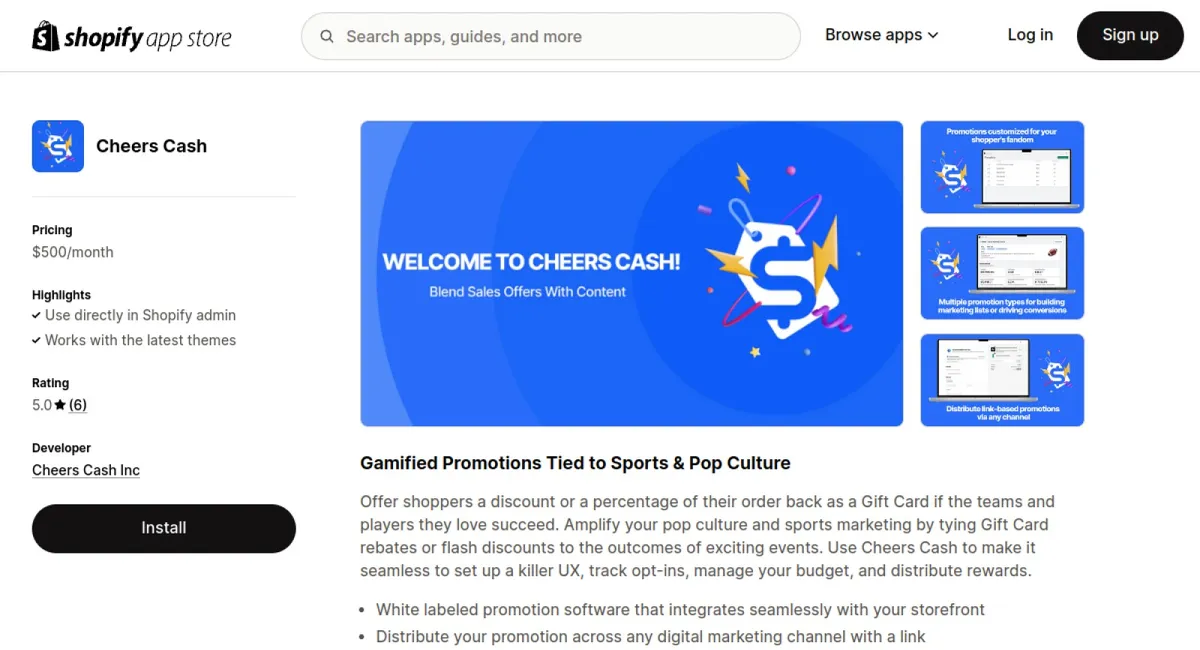 Cheers Cash cover