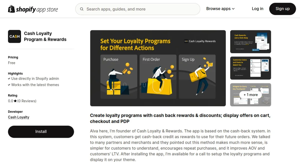 Cash Loyalty Program &amp; Rewards cover