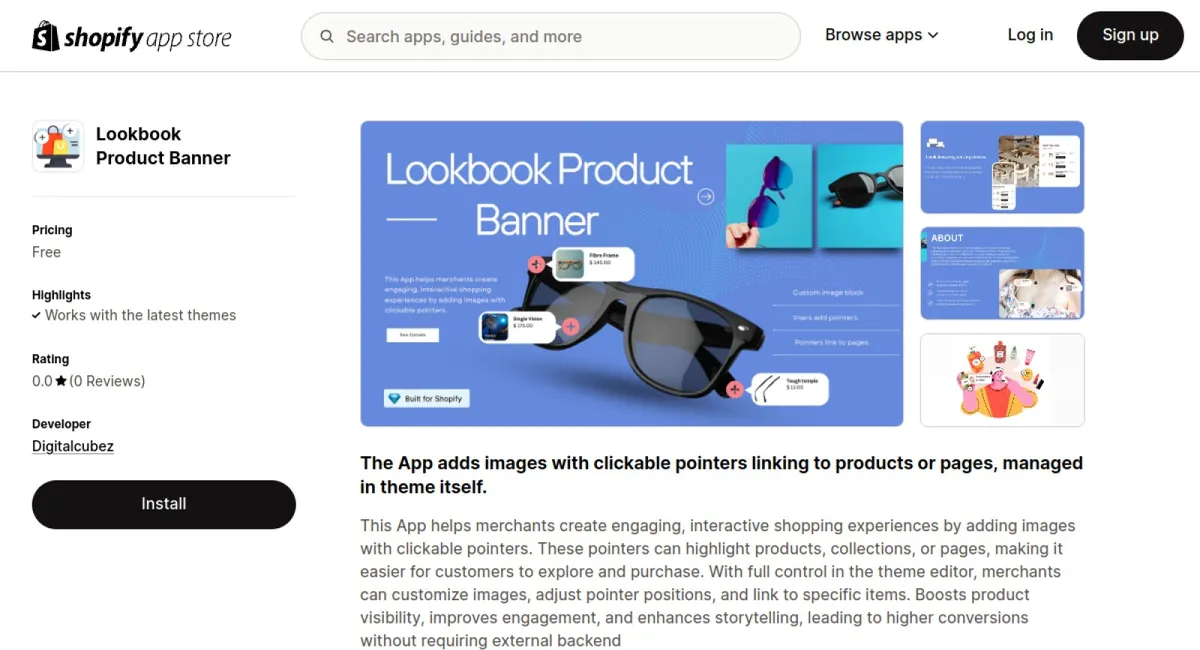 Lookbook Product Banner cover