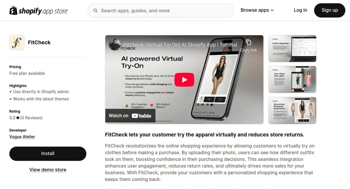 FitCheck | Virtual Try‑On cover