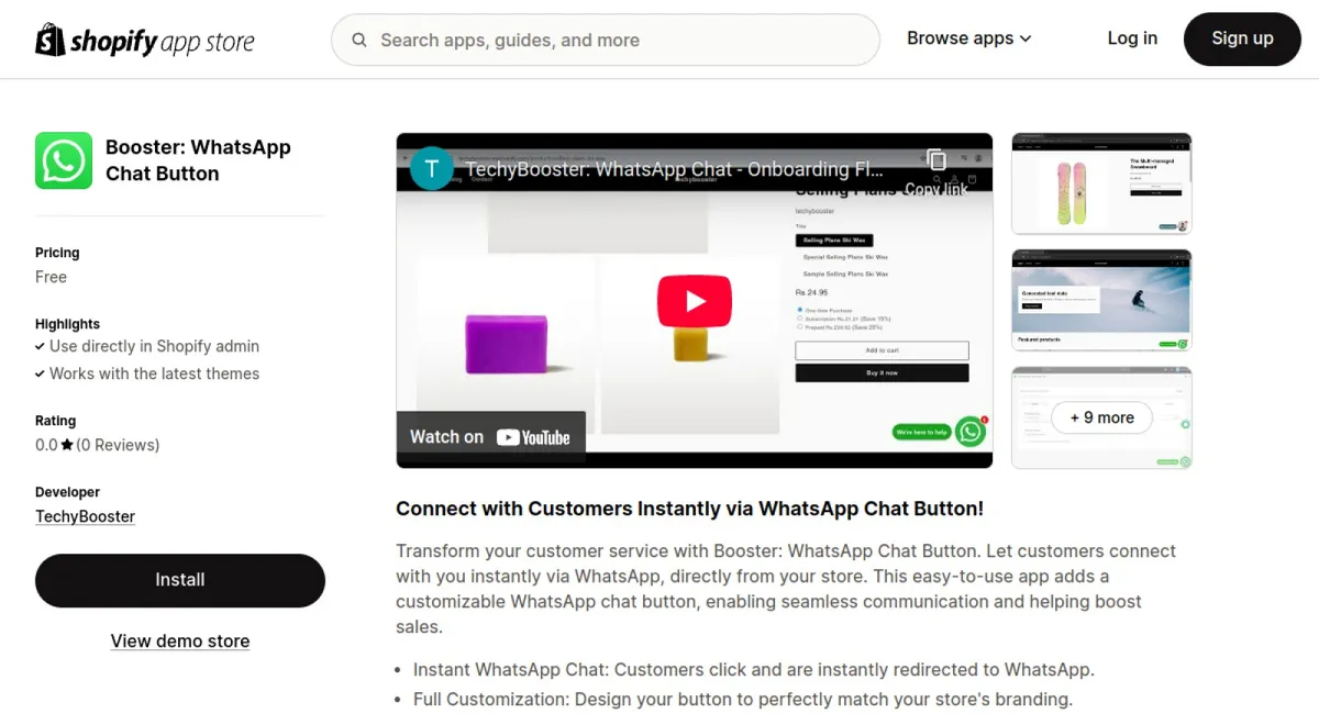 Booster: WhatsApp Chat Button cover