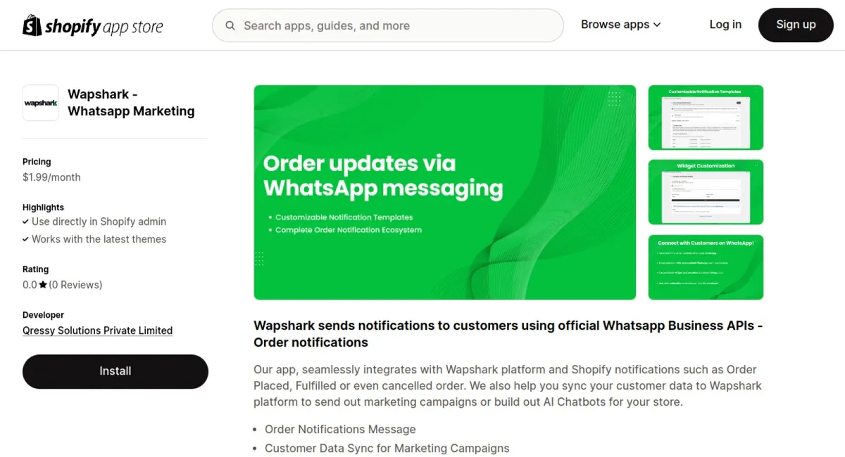 Wapshark ‑ Whatsapp Marketing cover