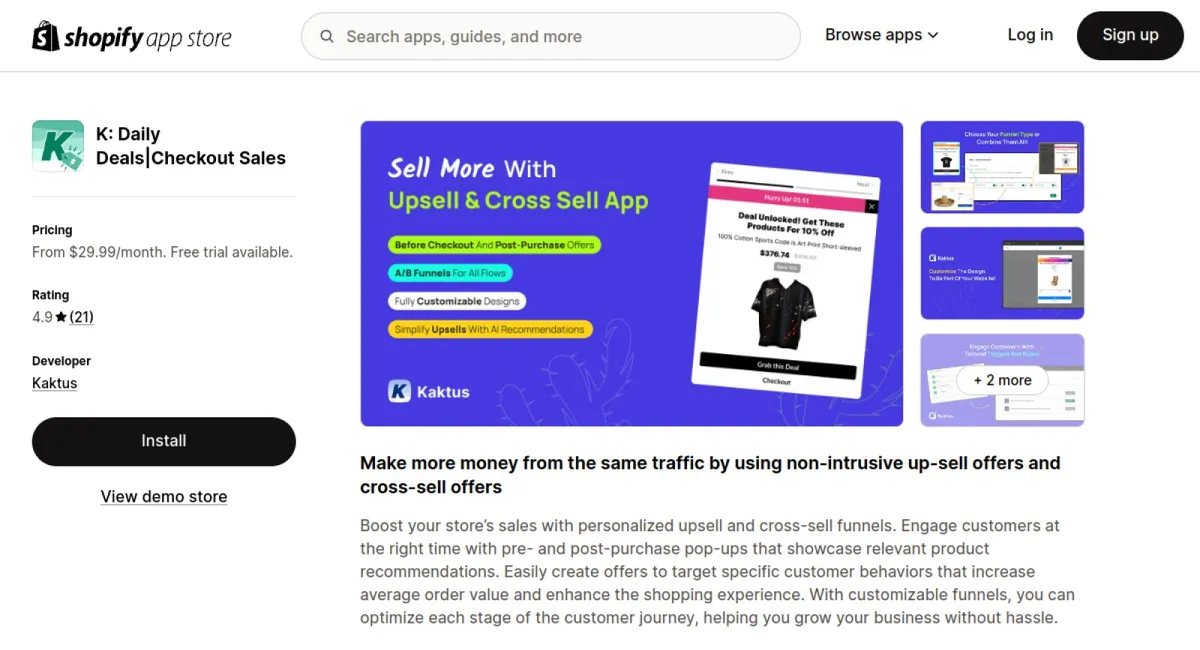 K: Daily Deals|Checkout Sales cover