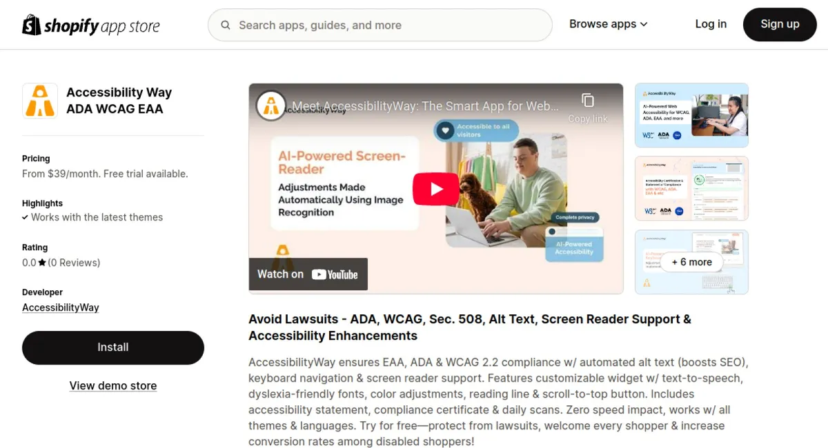 Accessibility Way ADA WCAG EAA cover