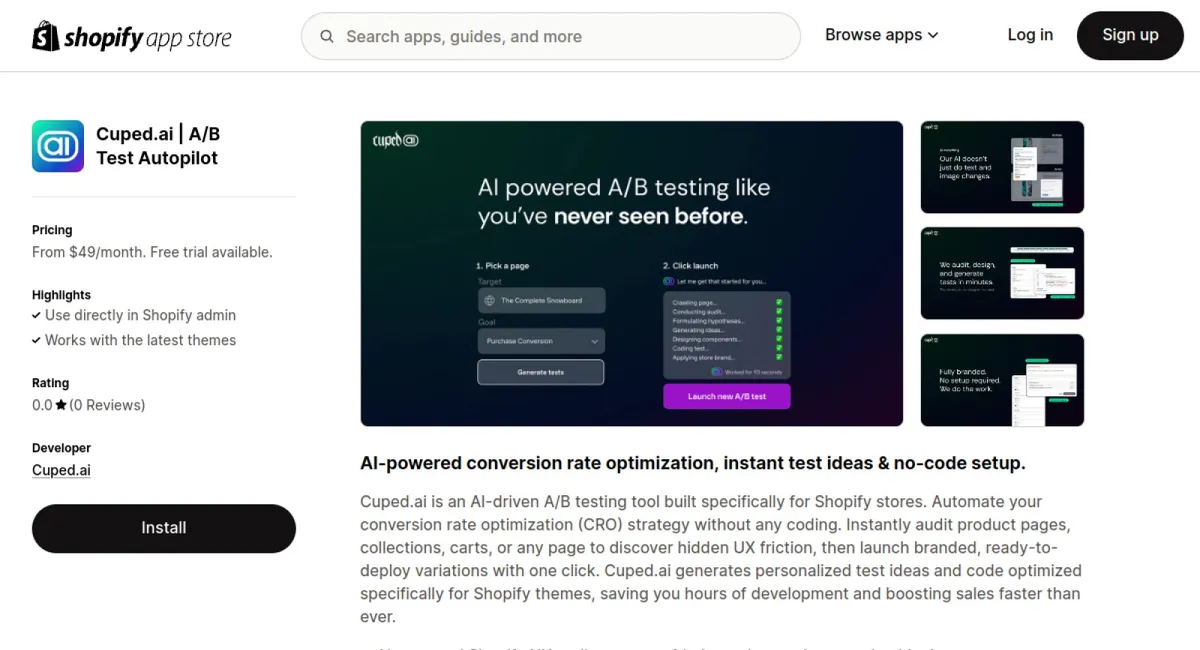 Cuped.ai | VibeCRO A/B Testing cover