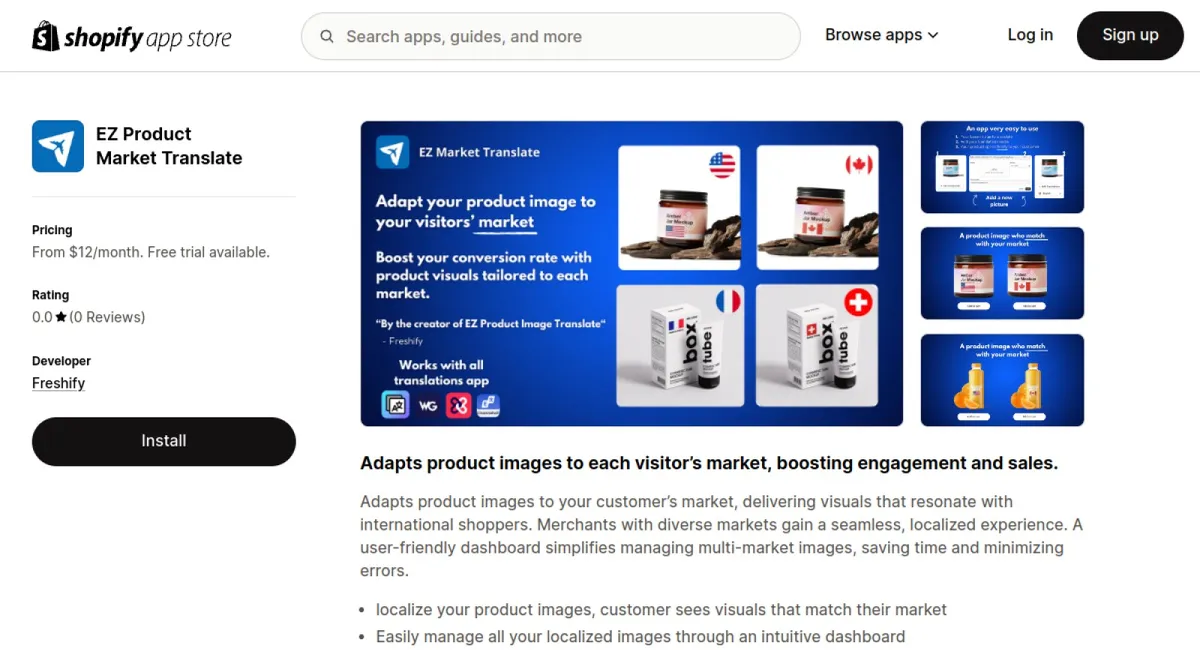 EZ Product Market Translate cover