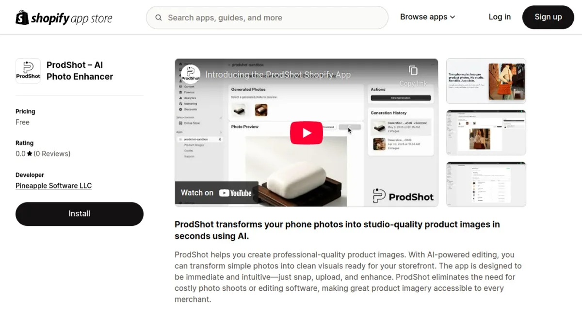 ProdShot – Product Photo Maker cover